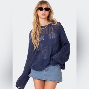 Seeing Stars Oversized Sweater